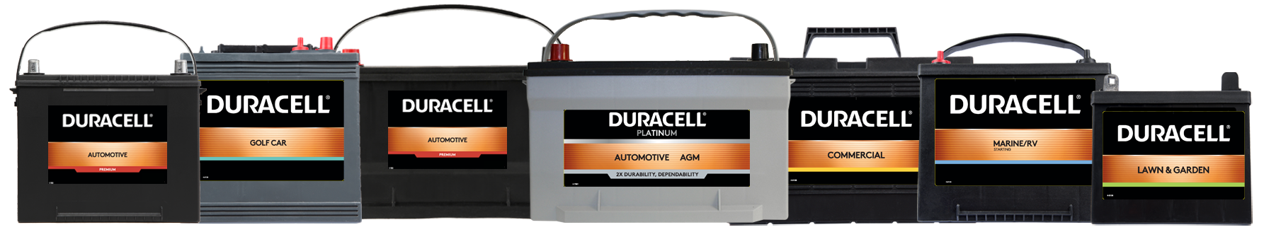 Drive Duracell Battery Lineup